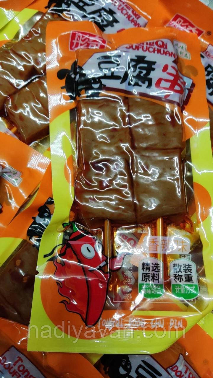 JUFUCHUAN  соєве Тофу шашличок зі смаком пряного перцю (香辣味)