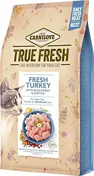 Carnilove True Fresh Cat Fresh Turkey для дорослих котів з індичкою 1,8 кг