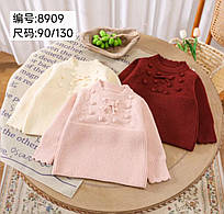 Светр підлітковий в'язаний на дівчинку 90-130 см (3кол) "MARI" купити гуртом в Одесі на 7 км