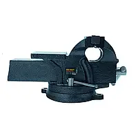 Лещата слюсарні Procraft PBV150 — ширина 150 мм, зусилля 15 кН, розкриття 135 мм, посилена сталь