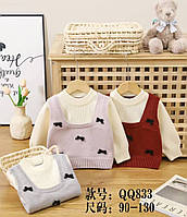 Светр підлітковий в'язаний на дівчинку 90-130 см (3кол) "MARI" купити гуртом в Одесі на 7 км