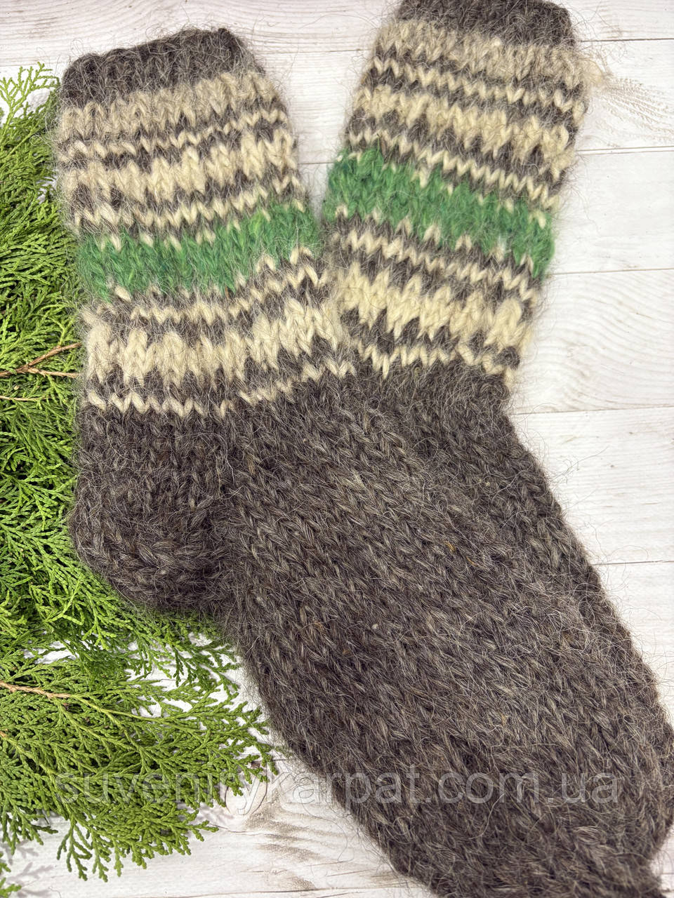 Гуцульські шкарпетки жіночі 40-42 розмір, фото 1