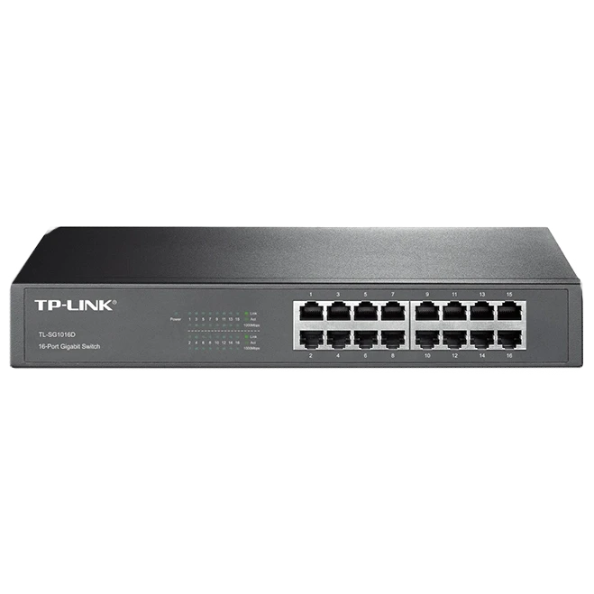 TP-LINK TL-SG1016D Комутатор 16 портів некерований, фото 1