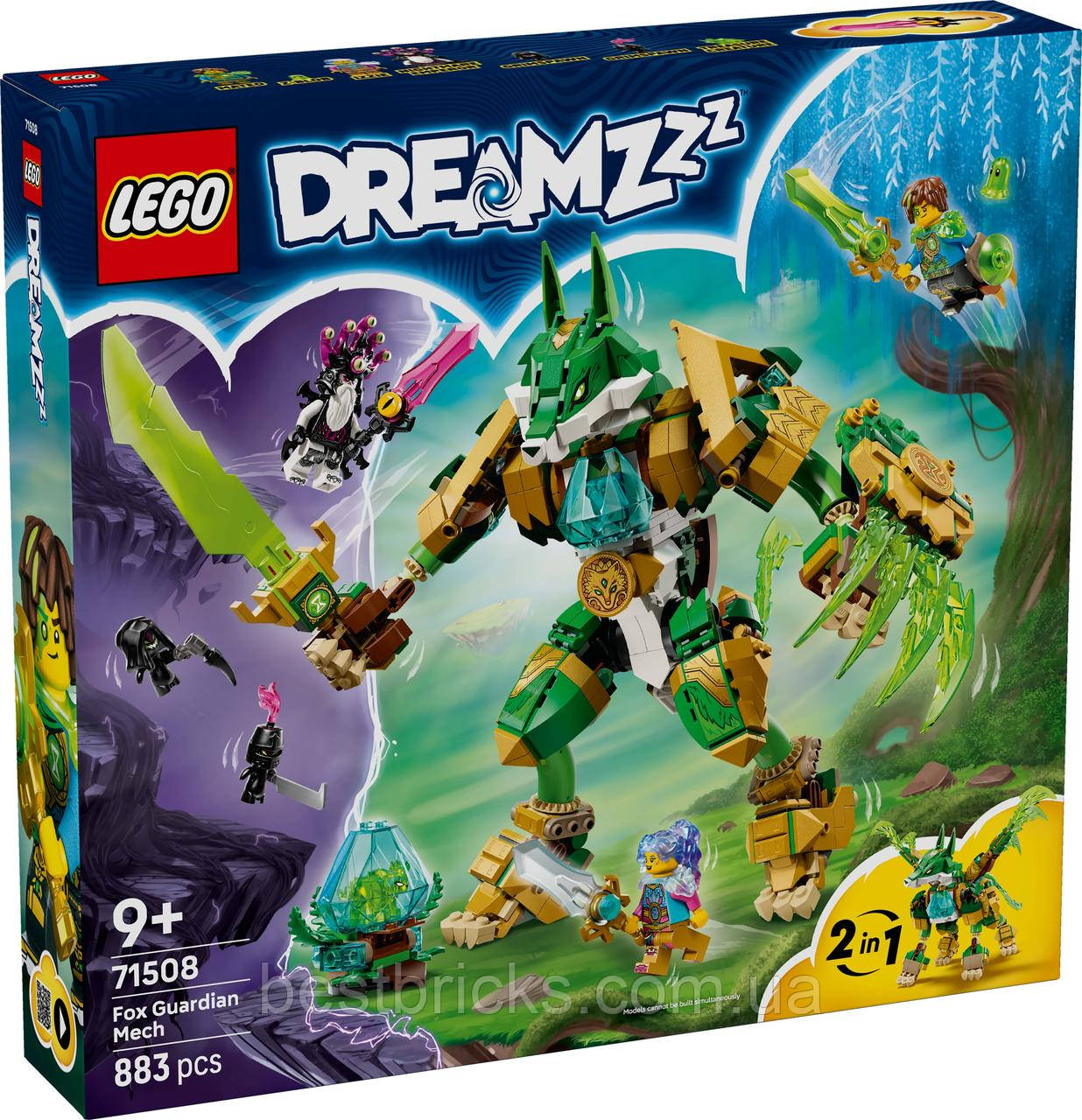 Конструктор Lego Dreamzz Робот Лисиці-Хранительки 71508, фото 1