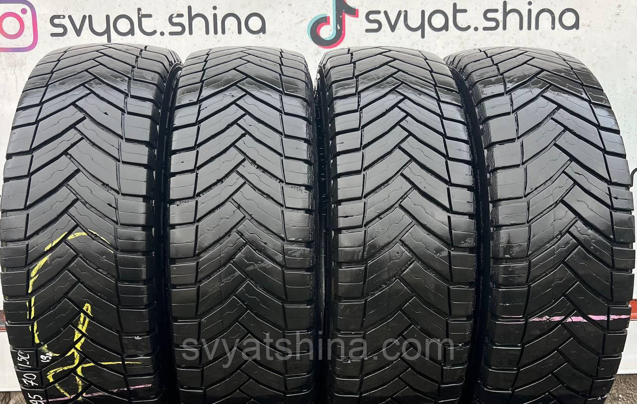 Шини б/у 195/70R15c MICHELIN AGILIS CROSS CLIMATE всесезонні, залишок 8-7.5 мм, 2019 рік, комплект 4 шт.