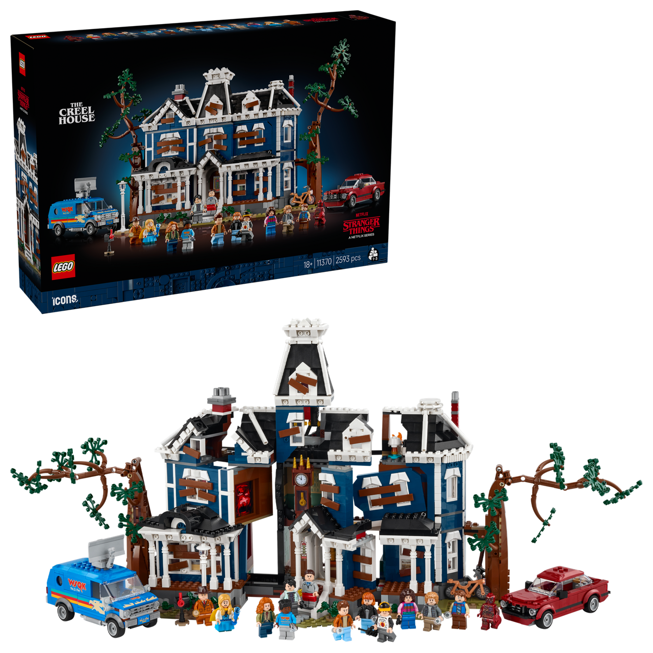 Конструктор LEGO Stranger Things 11370 The Creel House Будинок Кріла, фото 1