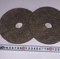 Коло 150х25х32 повстяне напівгрубошестне полірувальне