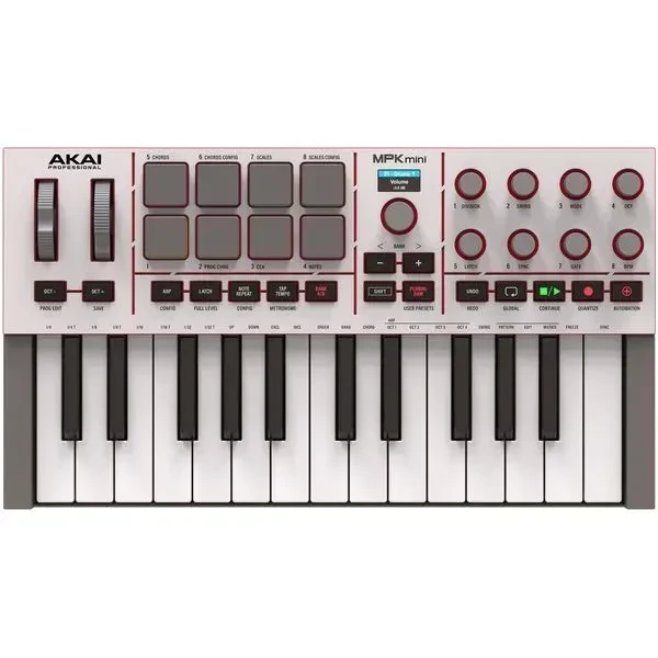 MIDI-клавіатура AKAI Professional MPK Mini IV Grey
