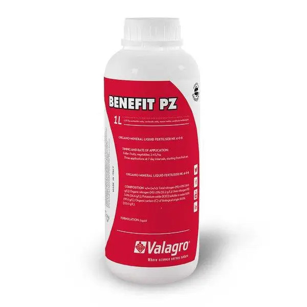 Стимулятор росту Бенефіт PZ (Benefit PZ) Valagro 1л, фото 1