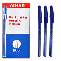 Ручка шариковая АН-555-A синяя