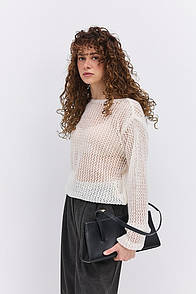 Жіноча ажурна в’язана кофта «Павутинка» ARJEN MKAR200278