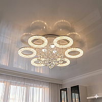 Люстра в зал F+Light 138W до 20 м² колір Білий FP-23514-6-3