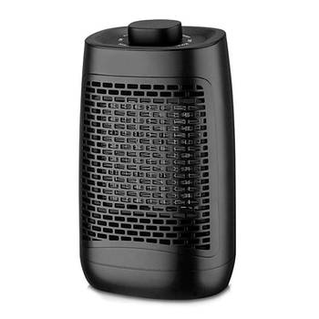 Тепловентилятор керамічний Lesko HQ-YND-1200 1200 Вт механічне керування Black 30 шт.