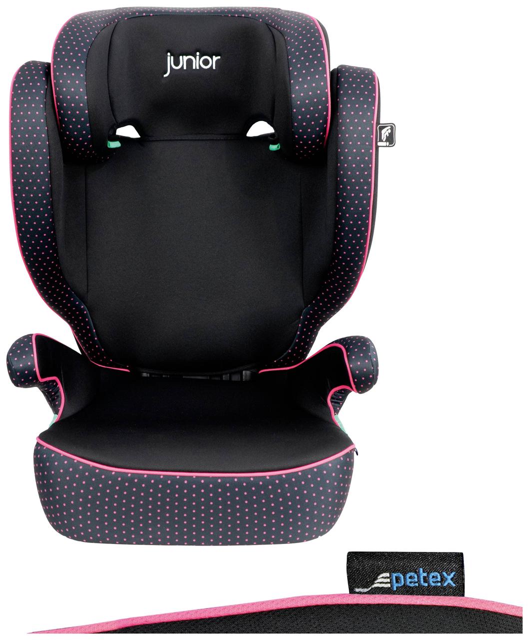 Petex Basic Plus 1602 pink HDPE nach ECE R129 Pink car seat, фото 1