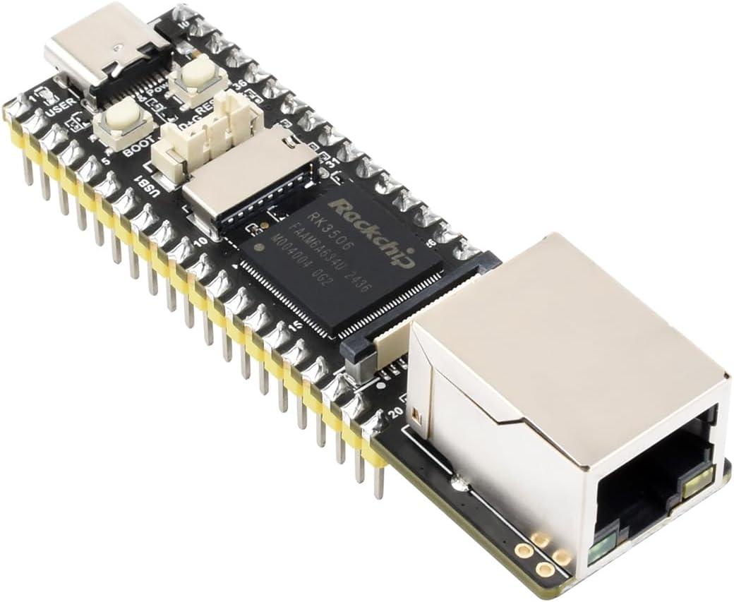 Плата розробки LuckFox Lyra Plus M, RK3506G2, 256Mb, LAN, Linux, для проектів з комп’ютерним зором