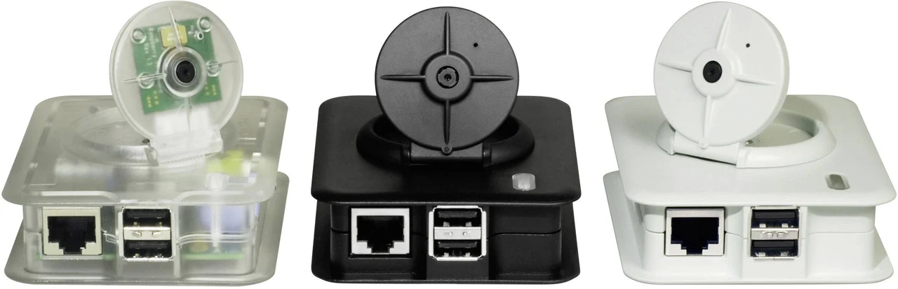 Корпус для камери TEKO RPI-CAM.9 Raspberry Pi®, ABS-пластик, чорний