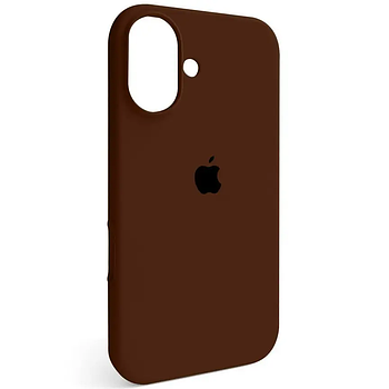 Чохол Silicone Case Full Protective для Apple iPhone 17 (6.3) Коричневий / Brown