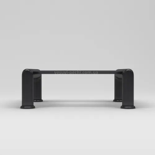 Підставка під піч калориферну VESUVI 02 з нержавійки для безпечного монтажу печі, фото 1