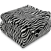 Плед флісовий Зебра Love You 150 x 200 см