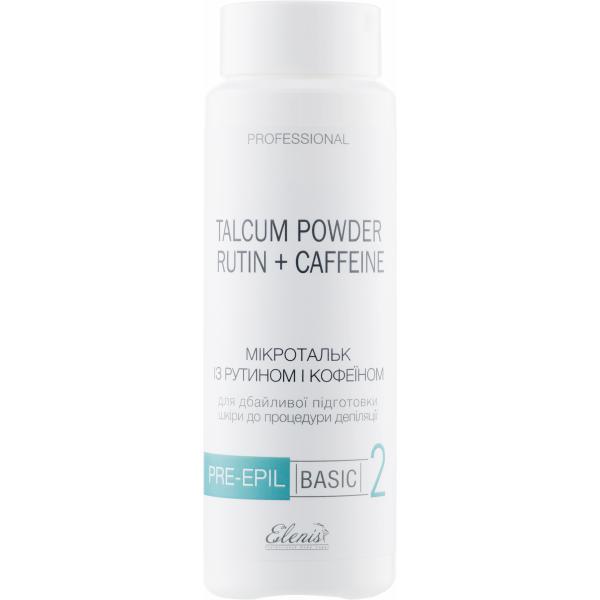 Мікротальк Elenis з рутином і кофеїном для підготовки шкіри до депіляції (150 г), фото 1