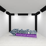 Бас пастка EchoFom Шок кутова 50×25х25 см Чорний графіт, фото 5