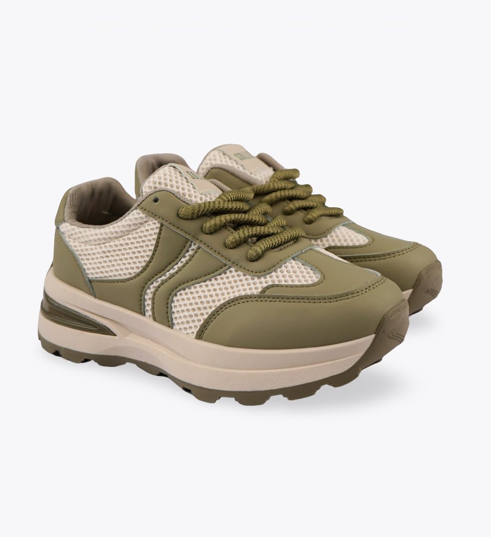 Жіночі кросівки Solleta сітка хакі (DK-51-1), фото 1