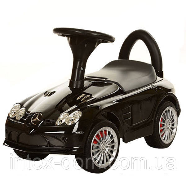 Дитяча машинка каталка толокар Bambi M 3189S-2 Mercedes музика EVA колеса Фарбування, фото 1