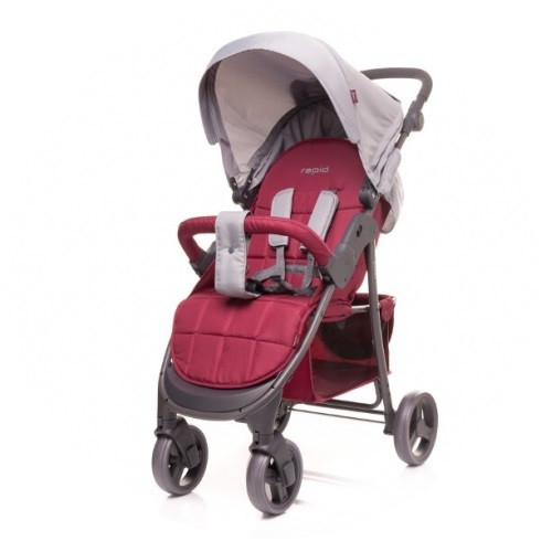 Прогулянкова коляска 4BABY RAPID 2017 Dark red