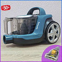 Пилосос для дому з турбощіткою без мішка для збирання пилу Rainberg 4200W Потужний контейнерний пилосос із колбою 4 л