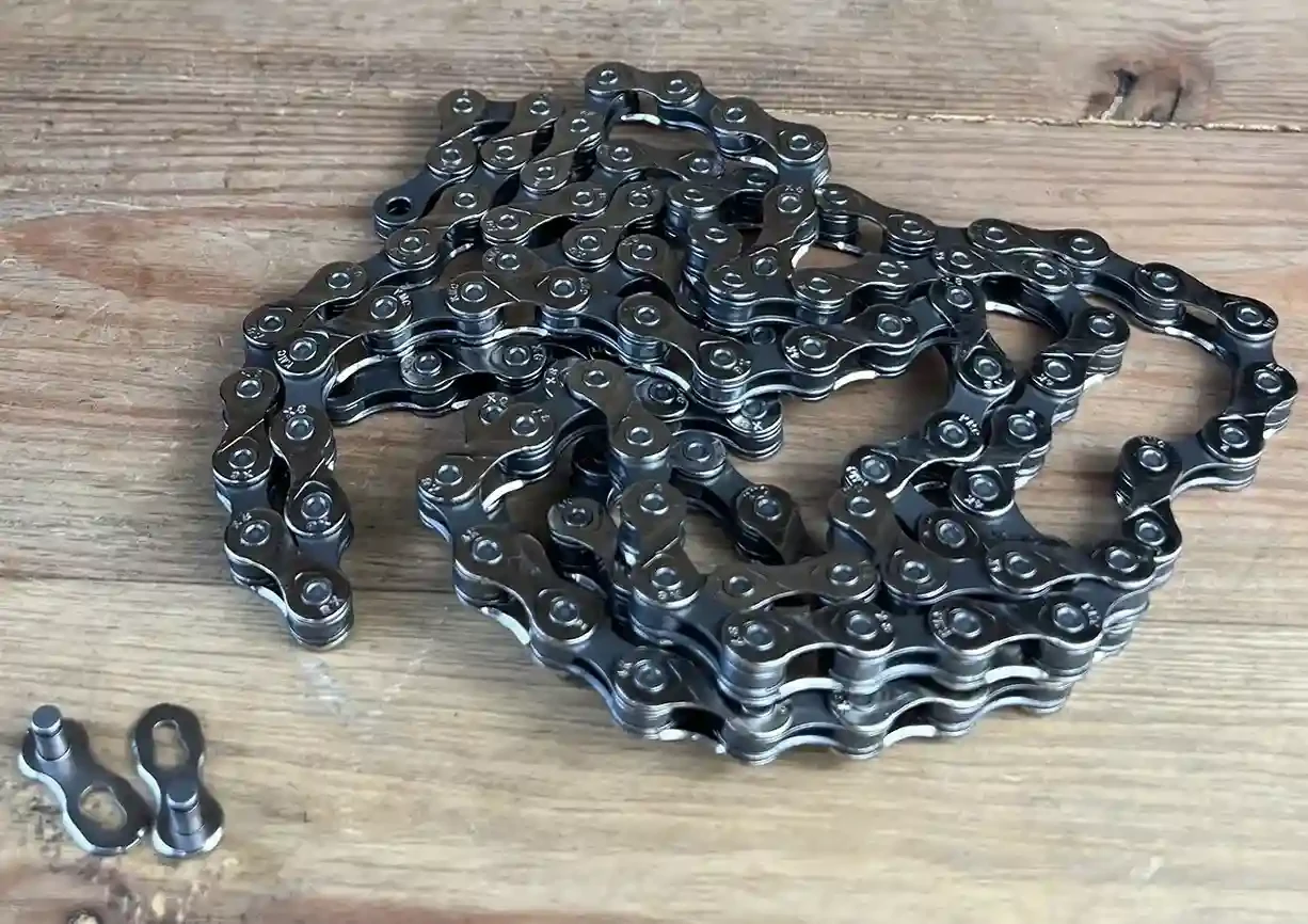 Ланцюг на велосипед KMC X-8 8SP 116L із замком, фото 1