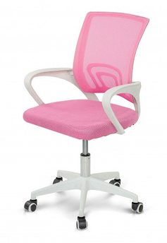 Стілець комп'ютерний Матрикс Мікс Меблі Рожевий