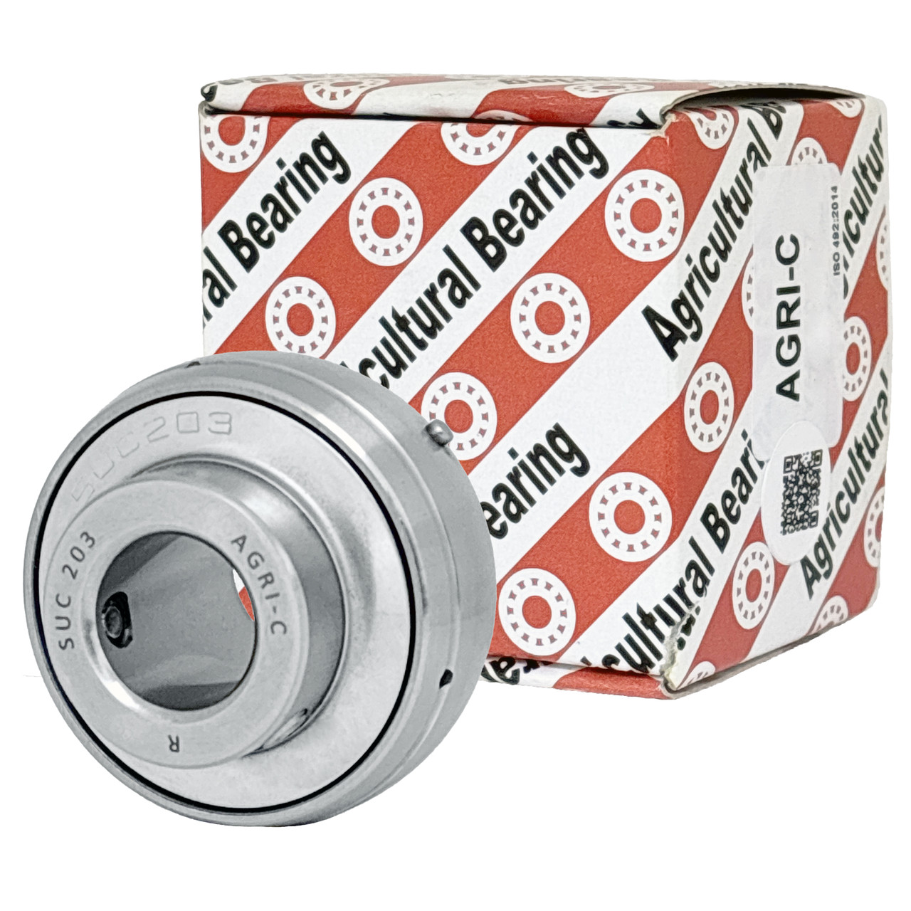 Підшипник із нержавіючої сталі SUC 203 (SSUC203) AGRI-C