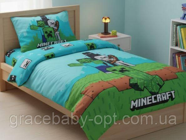 Дитяча постільна білизна, 140*200+70*90 см, Disney, № 24BS140, фото 1