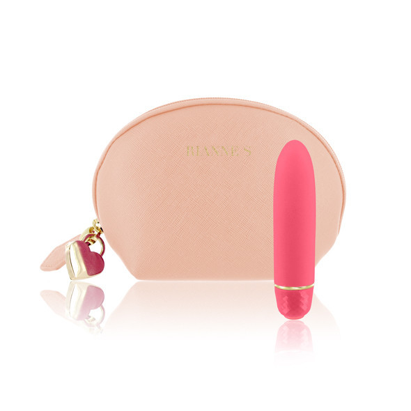 Силіконовий міні вібратор Rianne S Classique Vibe Coral Rose