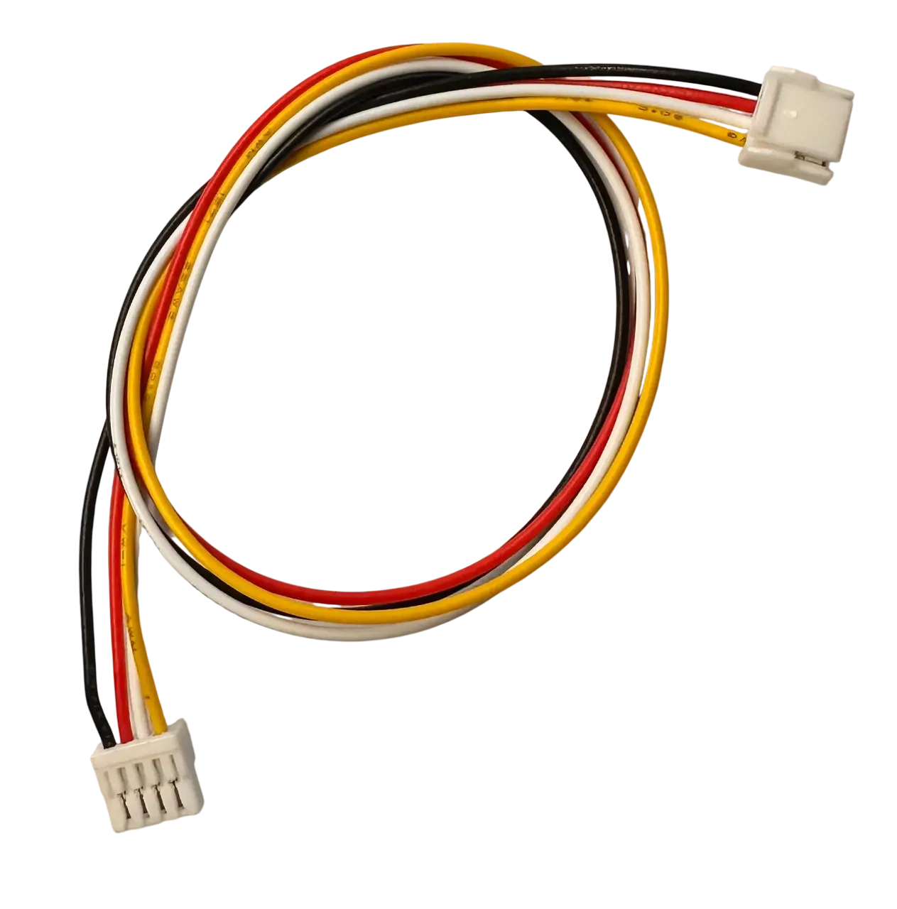 Кабель GH1.25, 4 контакти, 200 мм, двосторонній, протилежний напрямок роз'ємів, фото 1