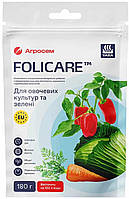 Для овочевих та зелені Yara Folicare водорозчинне комплексне добриво 180г