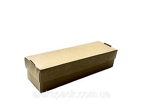 Коробка для суші 200*60*50мм крафт (100 шт / уп)