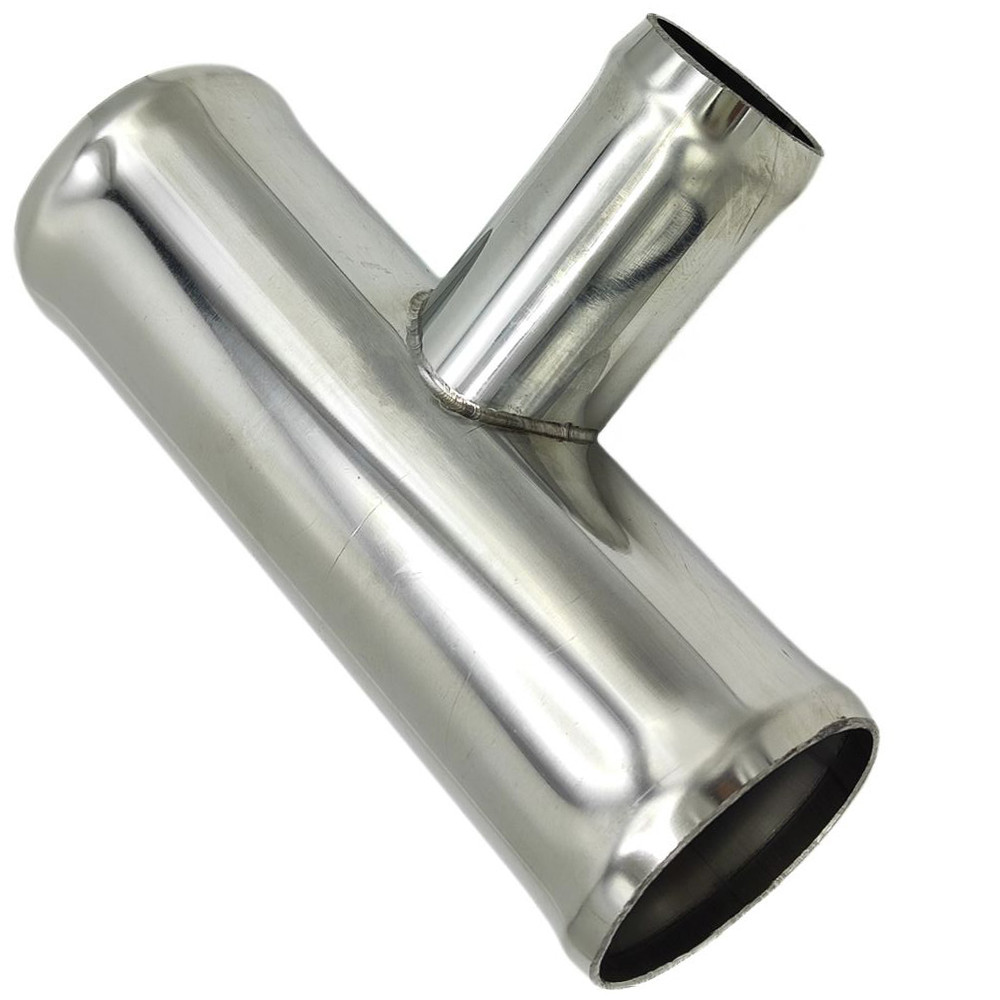 Трійник 50x32 мм тосольний з нержавіючої сталі, фото 1