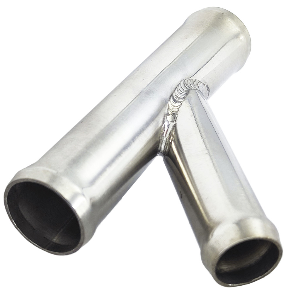 Трійник 22x18  мм тосольний ∠45° з нержавіючої сталі, фото 1