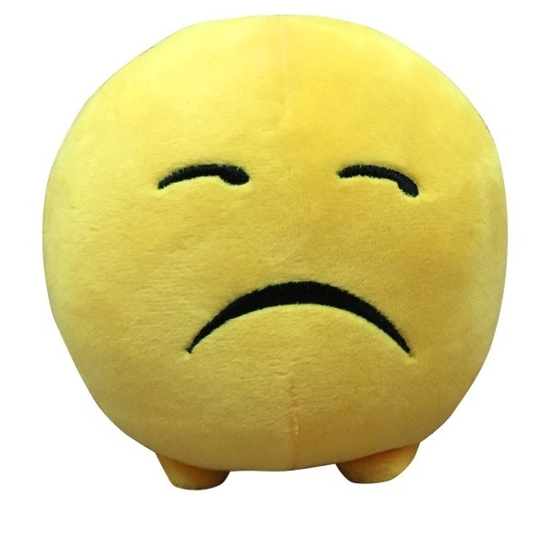 М'яка іграшка Imoji Смайлик Печалка