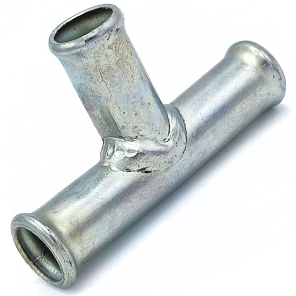 Трійник 16x16  тосольний з оцинкованої сталі, фото 1