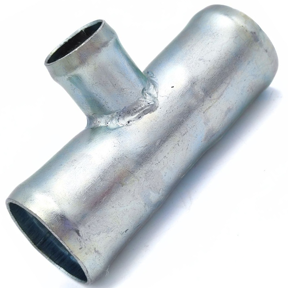 Трійник 34x22  тосольний з оцинкованої сталі, фото 1