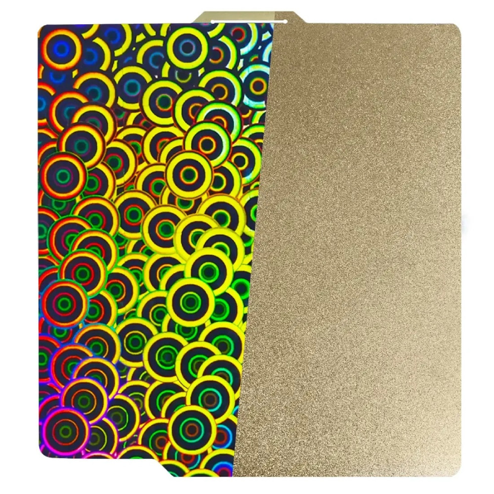 Пластина (стіл) 257*257мм*0.8мм із двостороннім PEI+PEK покриттям для 3Д-принтера Bambu Lab X1/ P1 /A1, фото 1