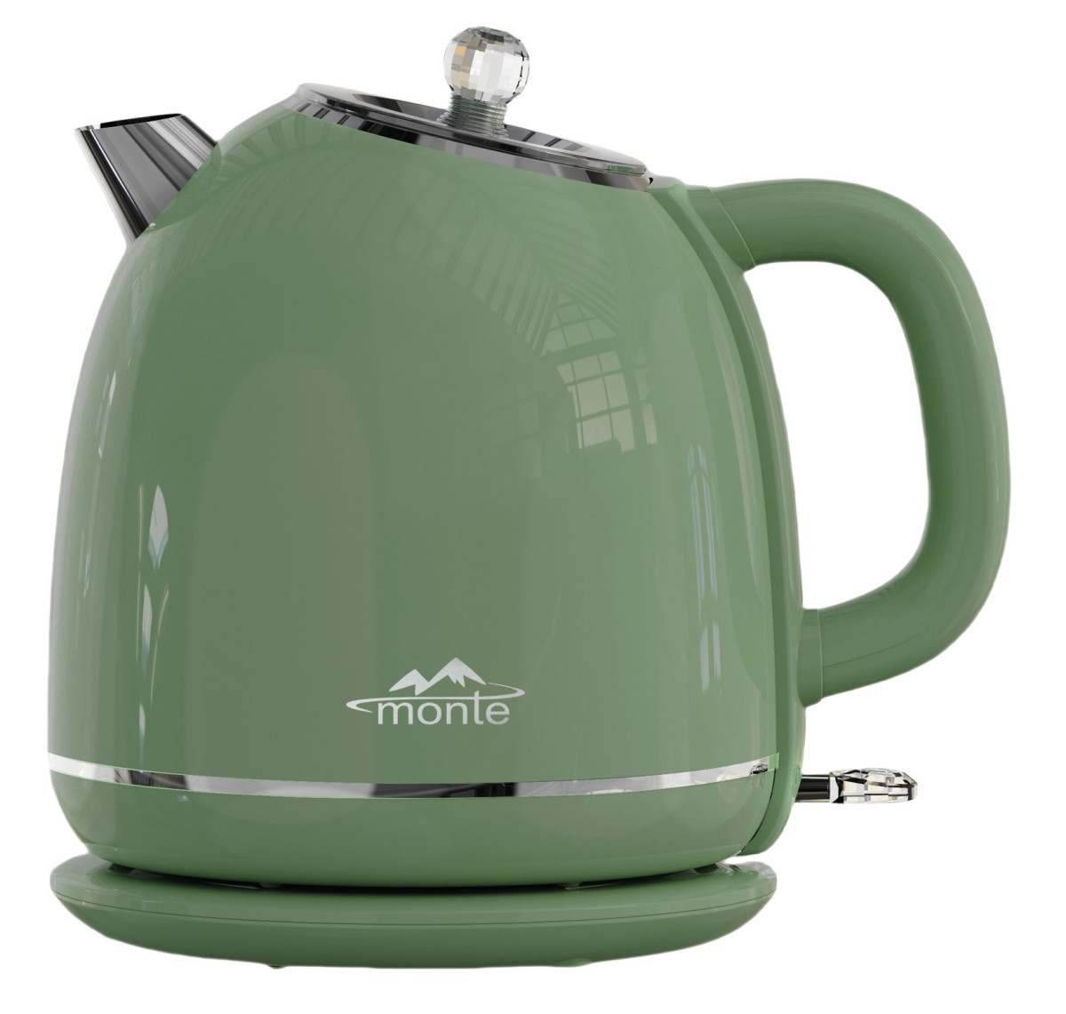 Електрочайник Monte MT-1835 1.7 л зелений 5167990