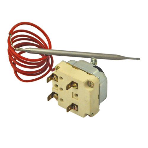 Термостат EGO 55.34122.839 (146°C (F-T) 2-pole Sensor 129/Ø6mm Capillary 880mm)