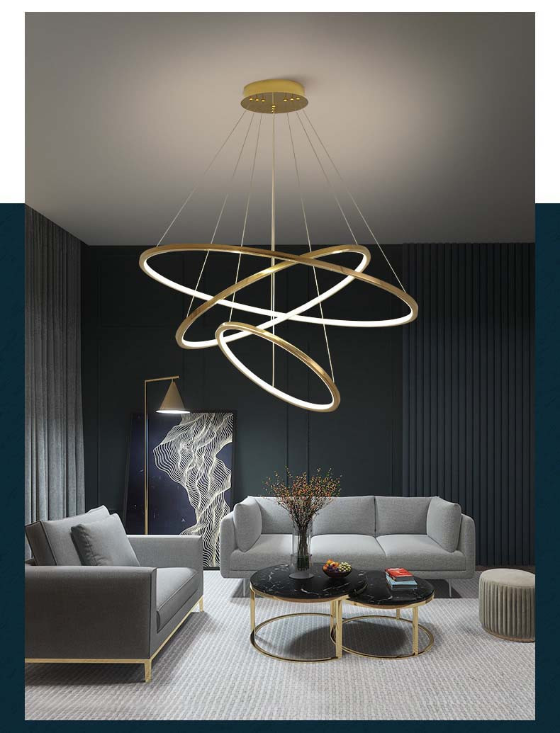 Підвісна люстра для будинку і офісу. Модель RD-254, фото 1