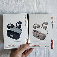 Навушники-кліпси Bluetooth 5.3 tws для спорту з IPX5 водонепроникністю системою шумозаглушення F50 NB796