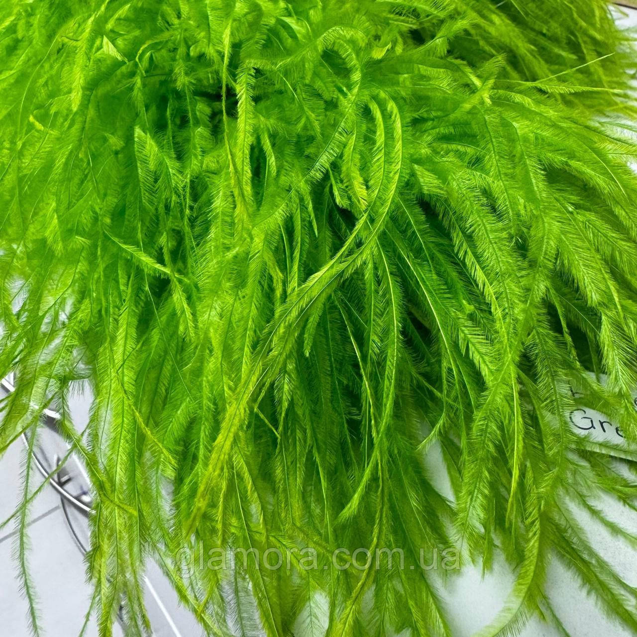 Боа De'Lux TM "Glamora", шестишарове, колір Lime Green, 1 м, фото 1