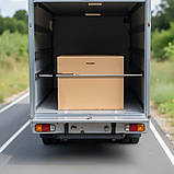 Vevor 310062 2 x Регульована вантажна планка з храповим механізмом 2261-2641 мм, Сталевий стабілізатор навантаження з нековзними, фото 8