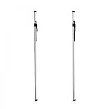 Vevor 310062 2 x Регульована вантажна планка з храповим механізмом 2261-2641 мм, Сталевий стабілізатор навантаження з нековзними, фото 9